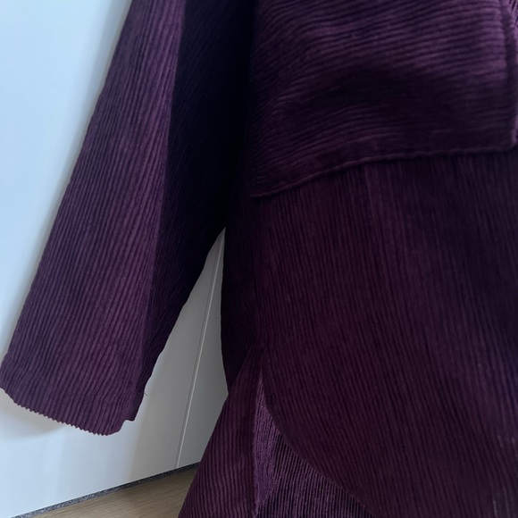 Zara Purple Oversized button up - Picture 9 of 11